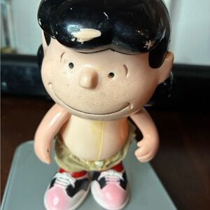 Peanuts Lucy Figure 7" Vintage 1952 United Feature Syndicate Hong Kong